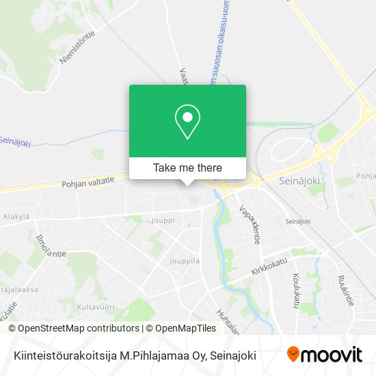 Kiinteistöurakoitsija M.Pihlajamaa Oy map