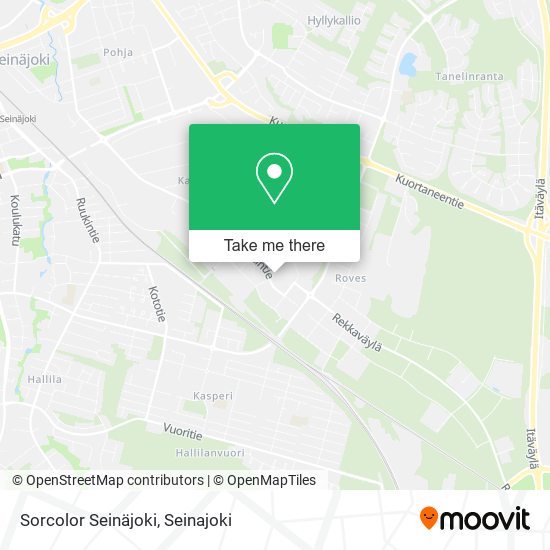 Sorcolor Seinäjoki map