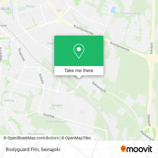 Bodyguard Fitn map