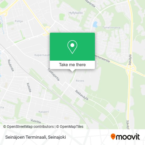 Seinäjoen Terminaali map