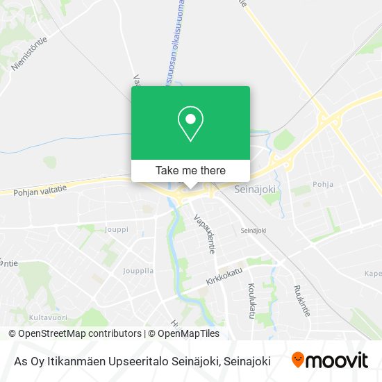 As Oy Itikanmäen Upseeritalo Seinäjoki map