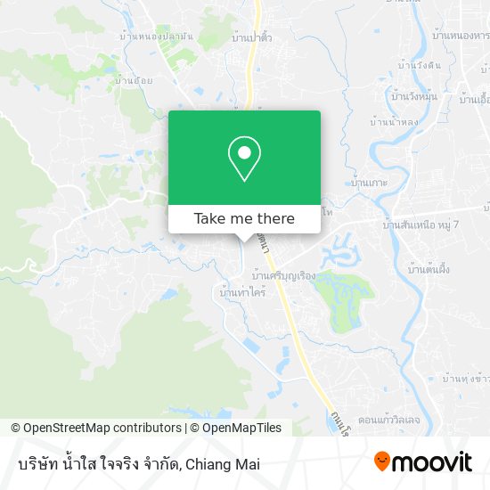 บริษัท น้ำใส ใจจริง จำกัด map