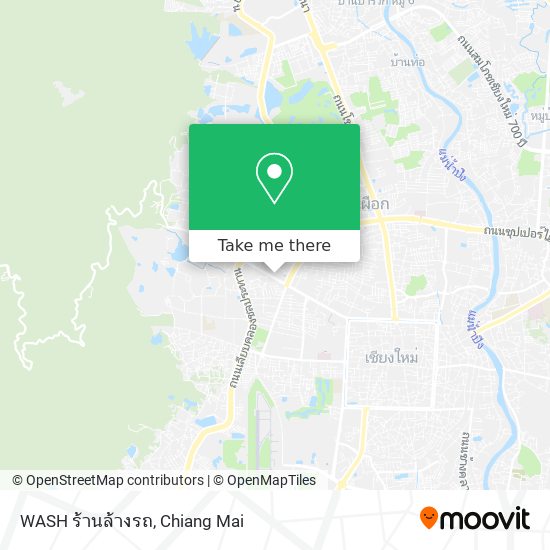 WASH ร้านล้างรถ map