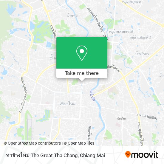 ท่าช้างใหม่ The Great Tha Chang map