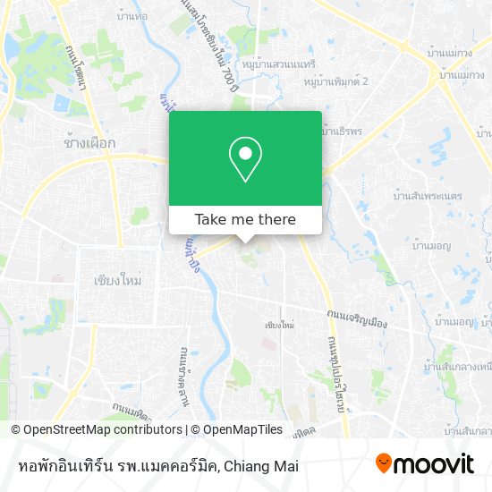 หอพักอินเทิร์น รพ.แมคคอร์มิค map