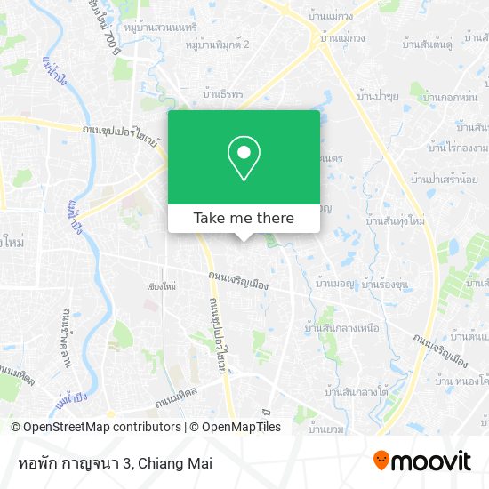 หอพัก กาญจนา 3 map