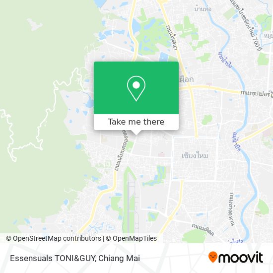 Essensuals TONI&GUY map