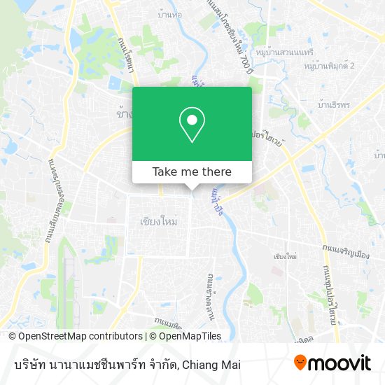 บริษัท นานาแมชชีนพาร์ท จำกัด map
