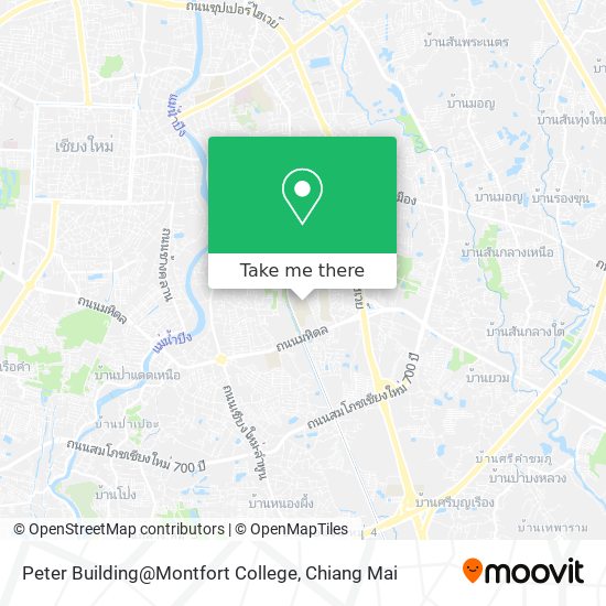 Peter Building@Montfort College map