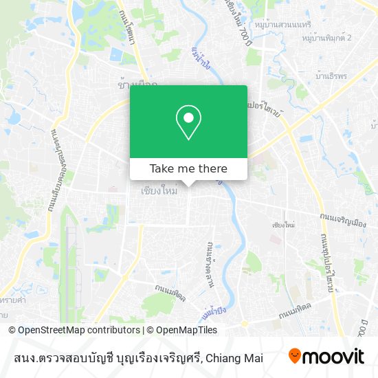 สนง.ตรวจสอบบัญชี บุญเรืองเจริญศรี map