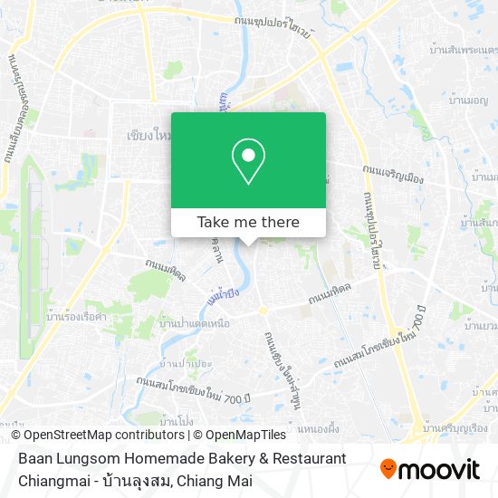 Baan Lungsom Homemade Bakery & Restaurant Chiangmai - บ้านลุงสม map
