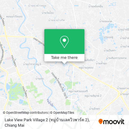 Lake View Park Village 2 (หมู่บ้านเลควิวพาร์ค 2) map