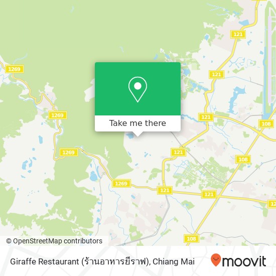 Giraffe Restaurant (ร้านอาหารยีราฟ) map