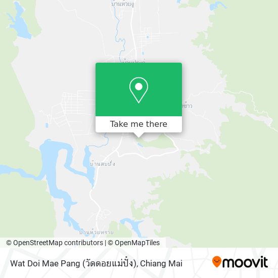 Wat Doi Mae Pang (วัดดอยแม่ปั๋ง) map