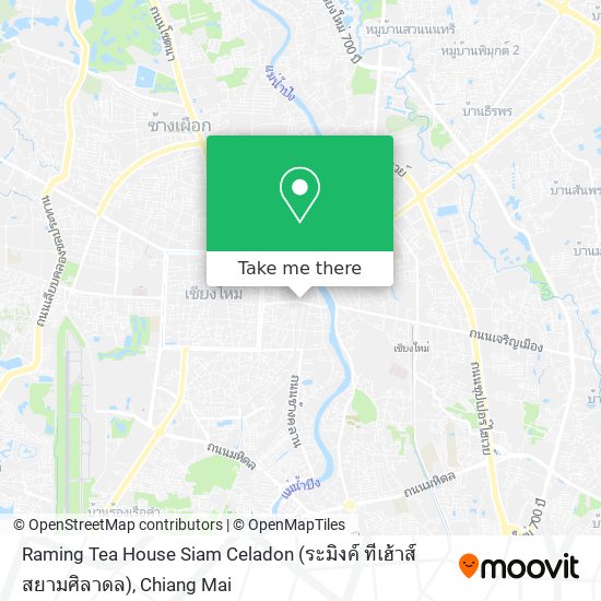 Raming Tea House Siam Celadon (ระมิงค์ ทีเฮ้าส์ สยามศิลาดล) map