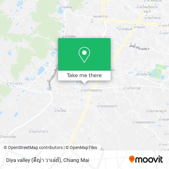 Diya valley (ดีญ่า วาเล่ย์) map
