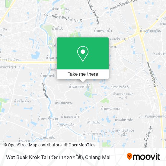 Wat Buak Krok Tai (วัดบวกครกใต้) map