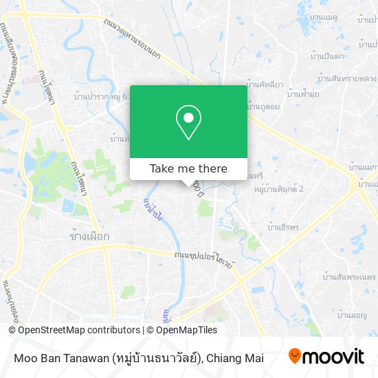 Moo Ban Tanawan (หมู่บ้านธนาวัลย์) map