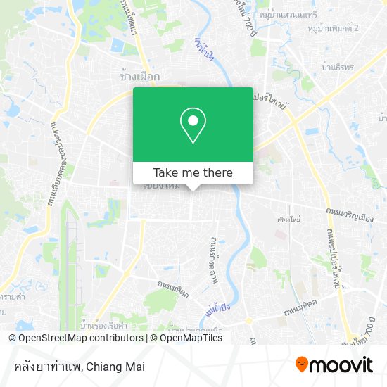 คลังยาท่าแพ map
