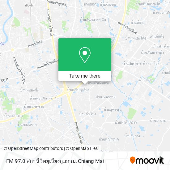 FM 97.0 สถานีวิทยุเวียงกุมกาม map