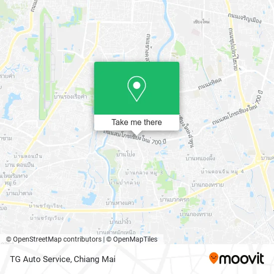 TG Auto Service map