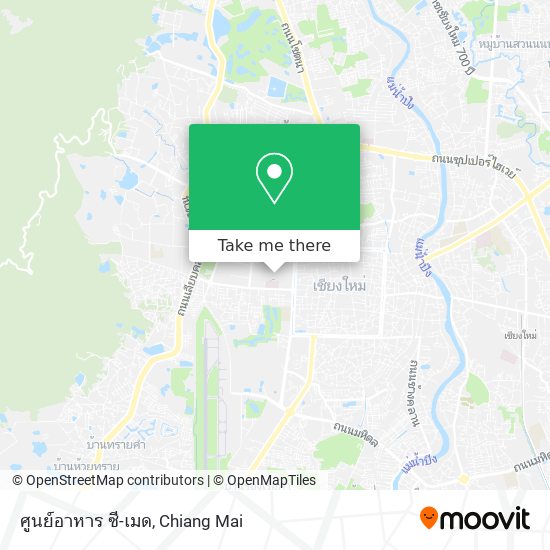 ศูนย์อาหาร ซี-เมด map