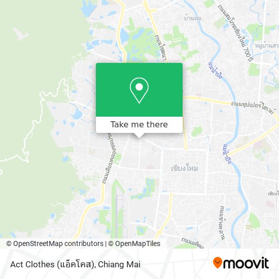 Act Clothes (แอ็คโคส) map