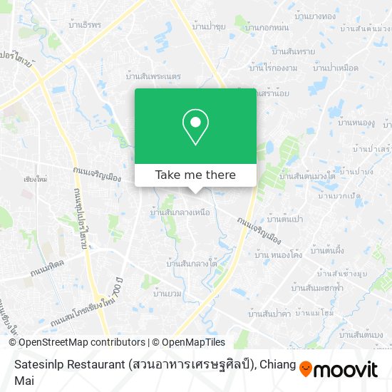 Satesinlp Restaurant (สวนอาหารเศรษฐศิลป์) map