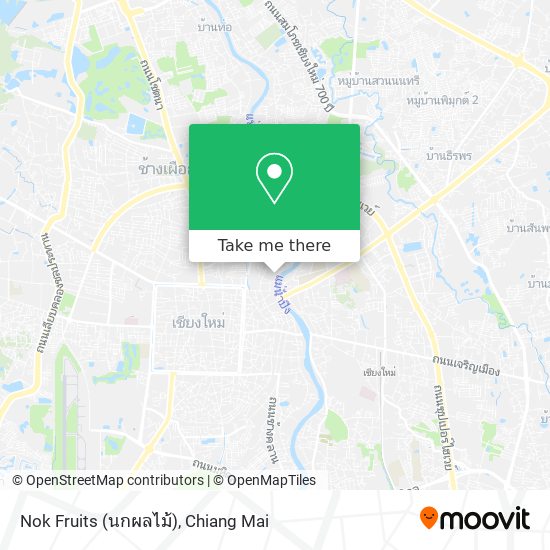 Nok Fruits (นกผลไม้) map