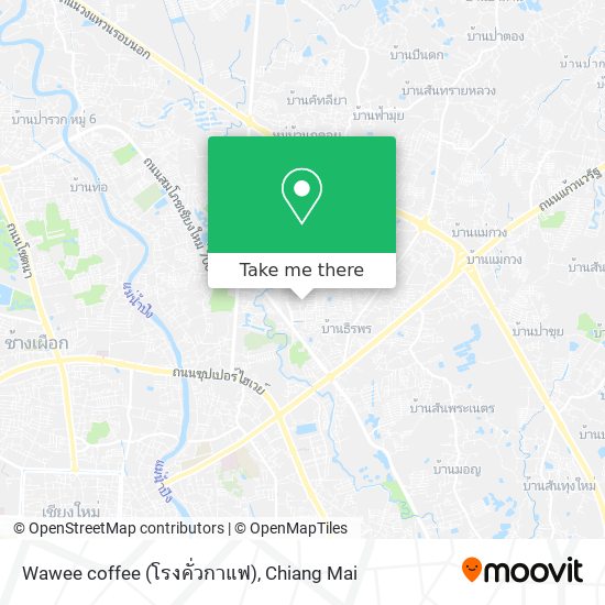 Wawee coffee (โรงคั่วกาแฟ) map