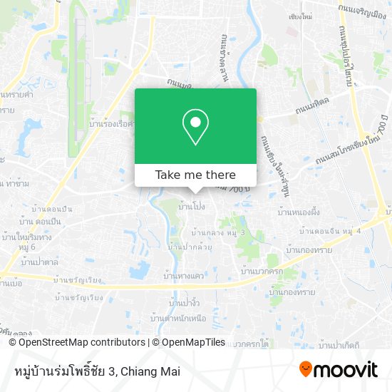 หมู่บ้านร่มโพธิ์ชัย 3 map