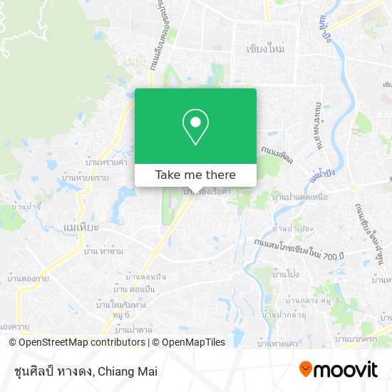 ชุนศิลป์ หางดง map