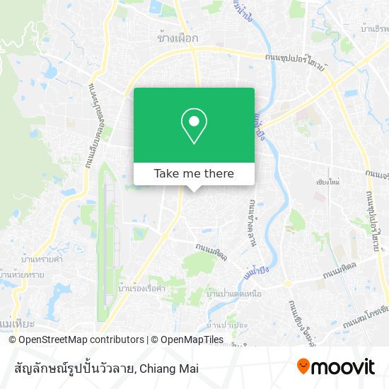 สัญลักษณ์รูปปั้นวัวลาย map