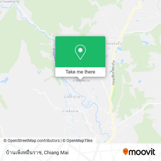 บ้านเพ็งหมื่นราช map