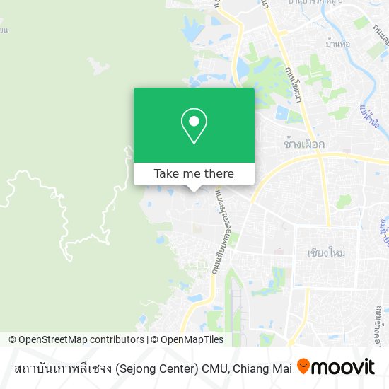 สถาบันเกาหลีเซจง (Sejong Center) CMU map