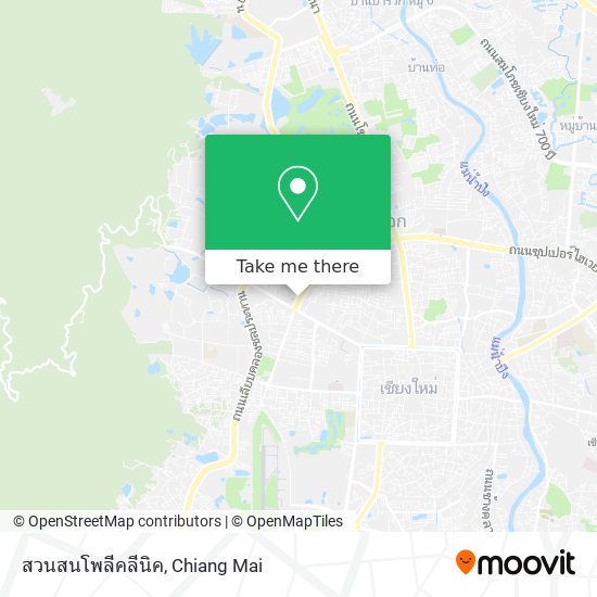 สวนสนโพลีคลีนิค map