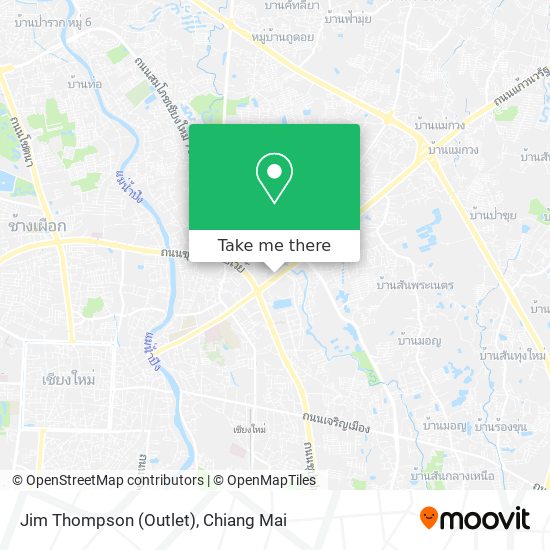 Jim Thompson (Outlet) map