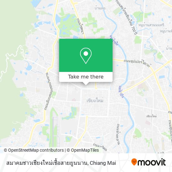 สมาคมชาวเชียงใหม่เชื้อสายยูนนาน map