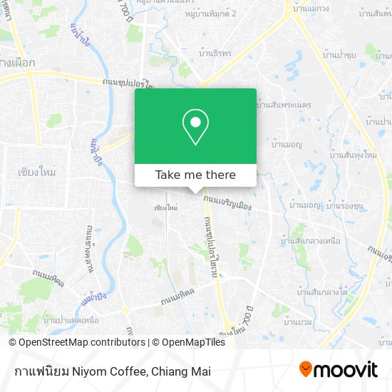 กาแฟนิยม Niyom Coffee map