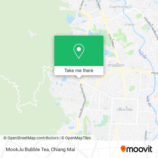 MookJu Bubble Tea map