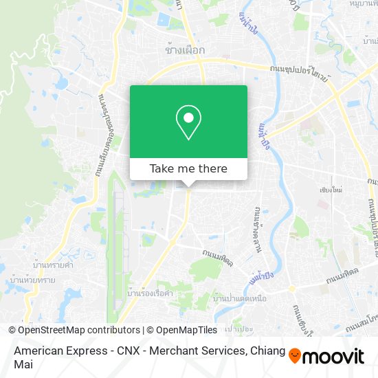 American Express - CNX - Merchant Services map
