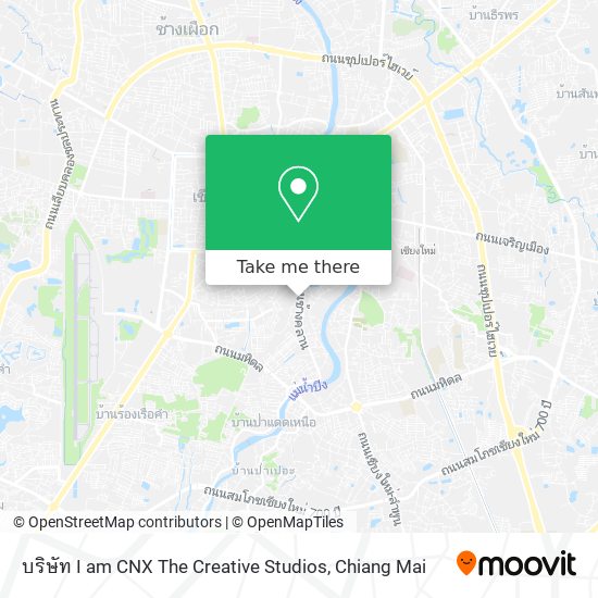 บริษัท I am CNX The Creative Studios map