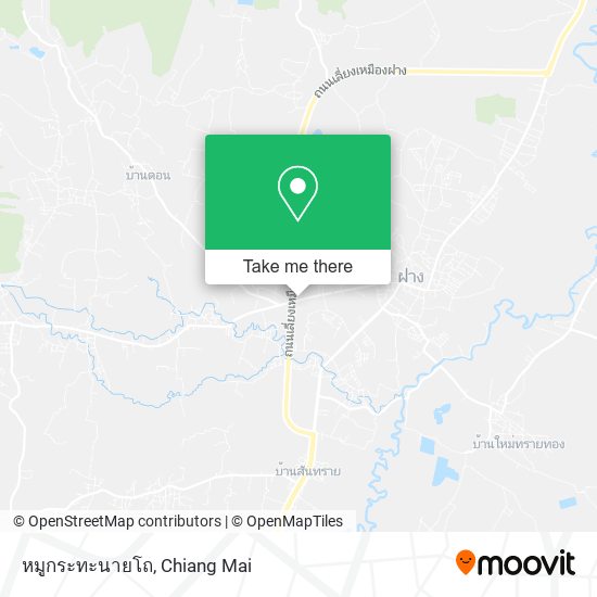 หมูกระทะนายโถ map