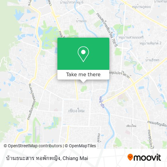 บ้านธนะสาร หอพักหญิง map