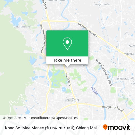 Khao Soi Mae Manee (ข้าวซอยแม่มณี) map