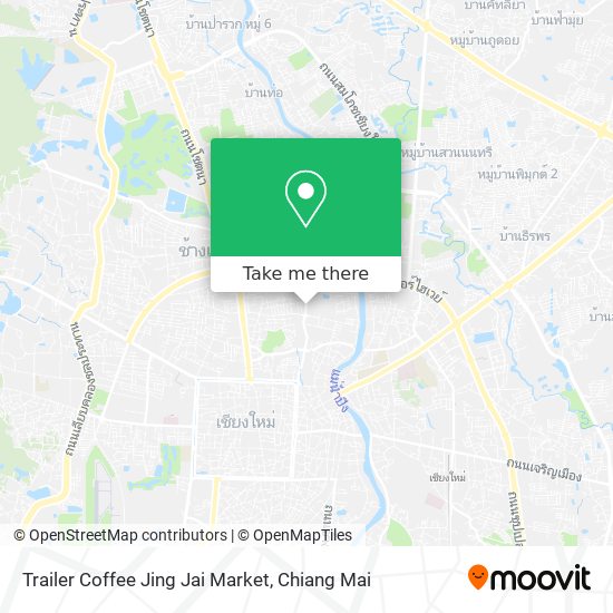 Trailer Coffee Jing Jai Market map