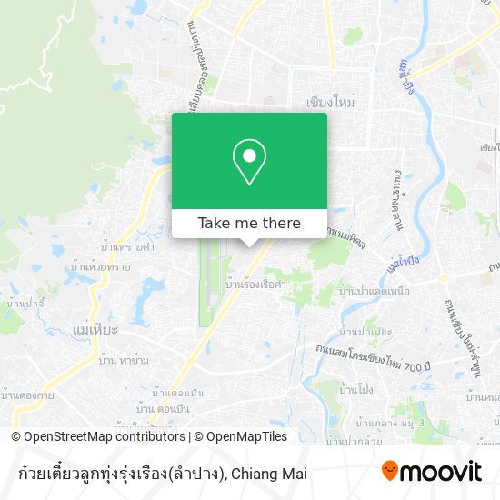 ก๋วยเตี๋ยวลูกทุ่งรุ่งเรือง(ลำปาง) map