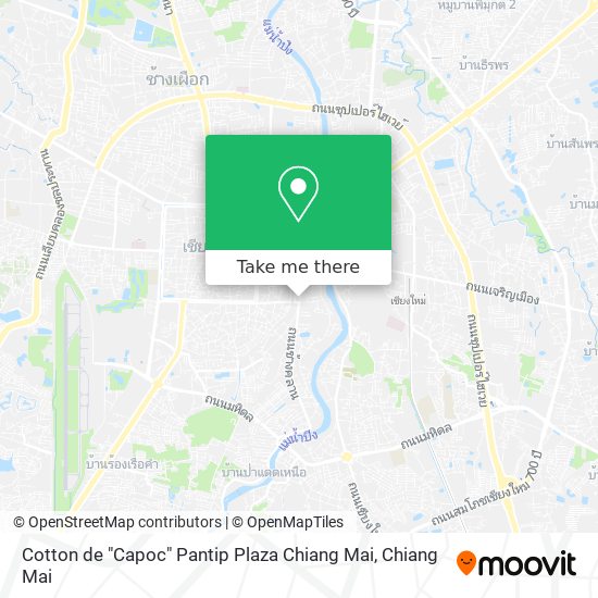 Cotton de "Capoc" Pantip Plaza Chiang Mai map