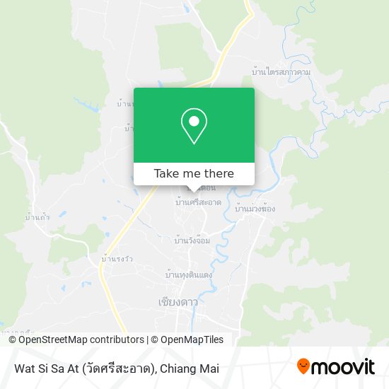 Wat Si Sa At (วัดศรีสะอาด) map