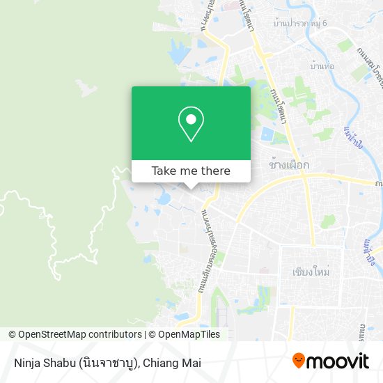 Ninja Shabu (นินจาชาบู) map